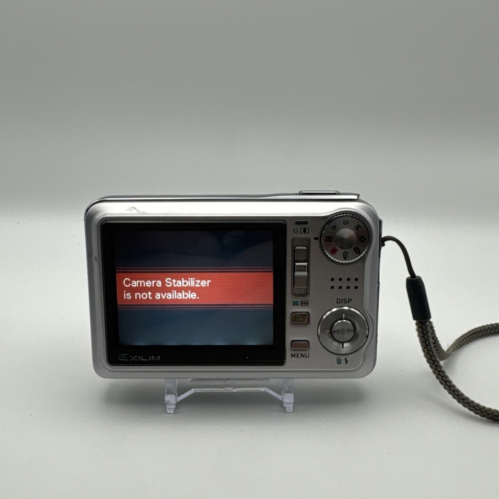 Casio Exilim EX-V7 7.2 MP Point & Shoot Digital Camera - Stabilizer Error Code - Picture 2 of 8